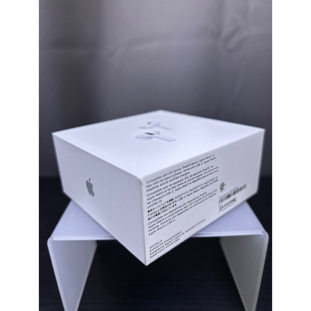 Apple Airpods Pro 2nd Gen BOX ONLY w/Original Inserts+Manuals A3047/A3048/A2968 - Picture 8 of 9